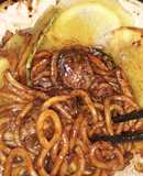 우돈 자장면 - Mì Udon tương đen