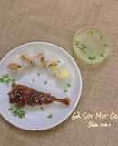 Cơm Gà Sốt Mật Ong Cho Bé 1t