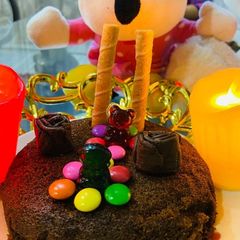 A picture of Biscuit cake.