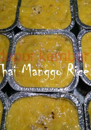 Foto resep Thai Manggo Rice