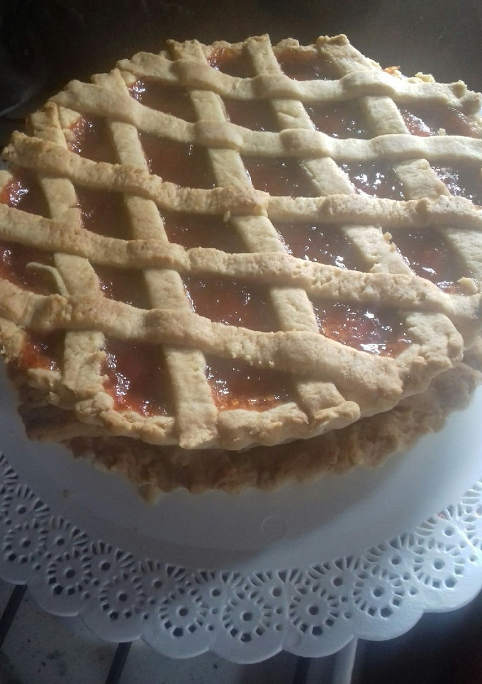 Una foto de Pasta frola con harina leudante