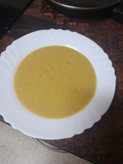Una foto de Crema de olla gitana con espinacas