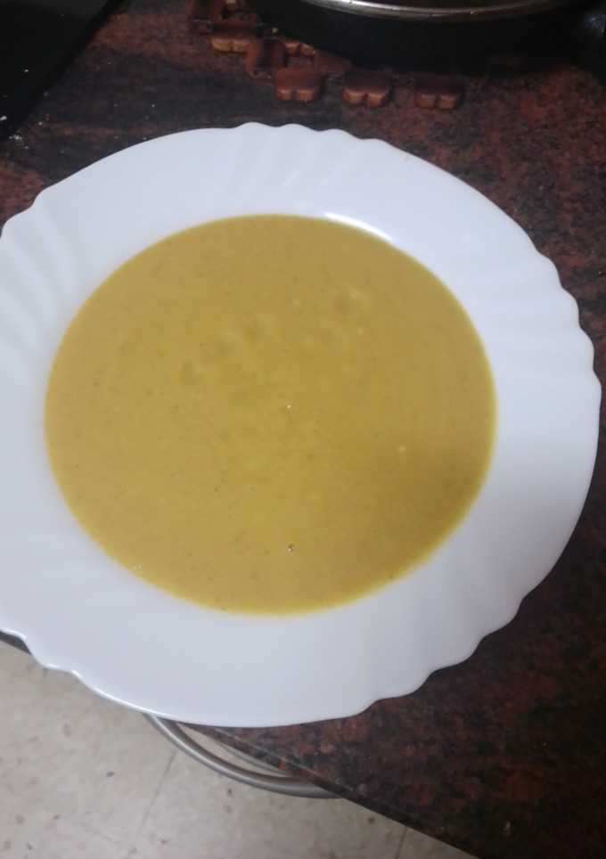 Una foto de Crema de olla gitana con espinacas