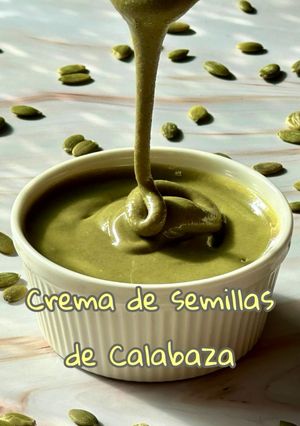 Una foto de Crema (mantequilla) de semillas de calabaza