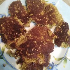 A picture of Jaggery roti.