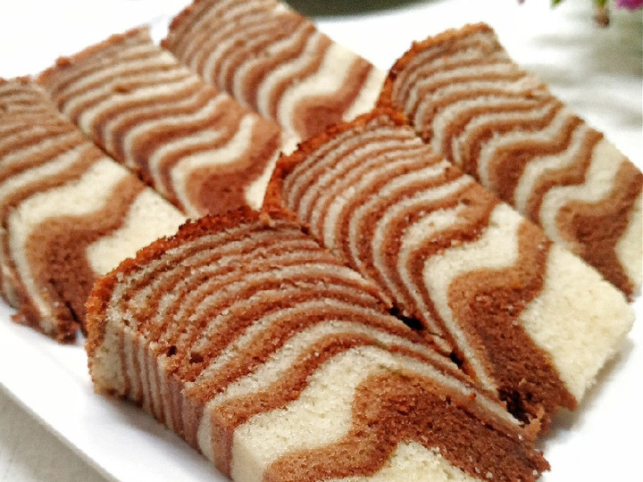 Cara Gampang Membuat Bolu macan putih telur, Enak Banget