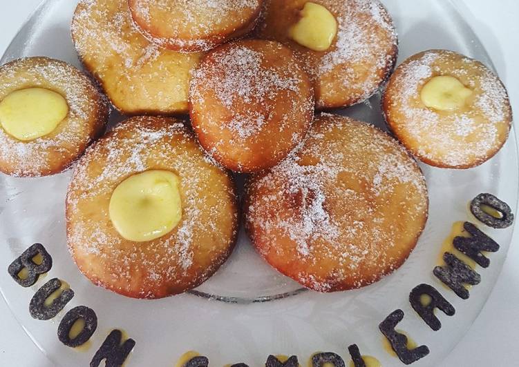 Simple Way to Prepare Favorite Bomboloni B-Day 🎁