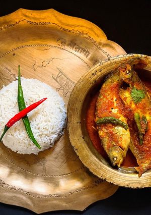 A picture of Pabda Tel Jhaal.