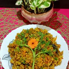Healthy Oats Upma A picture of Healthy Oats Upma.