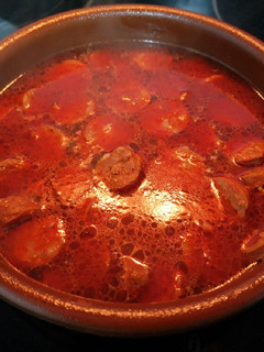 Una foto de Chorizo a la sidra