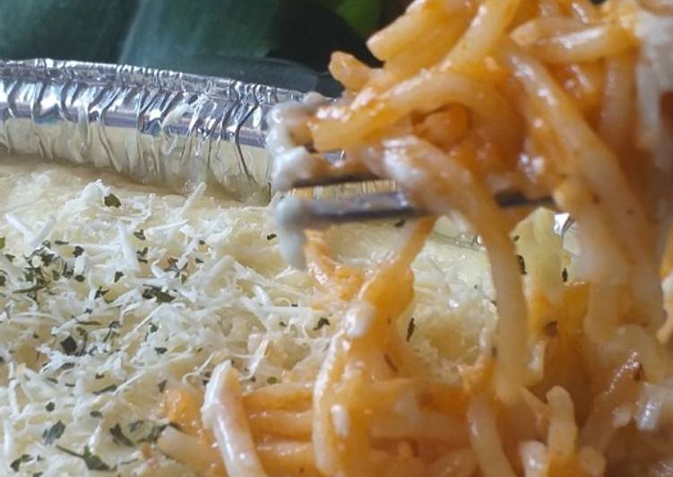 Langkah Mudah untuk Membuat Spaghetti brulle, Bisa Manjain Lidah