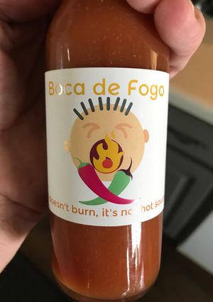 A picture of Reaper Madness Hot Sauce by Boca de Fogo.