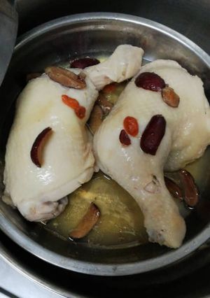 Foto resep Ayam kukus chinese style