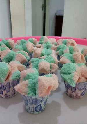 Foto resep Bolu kukus kapas 1 telur(lembut no seret)