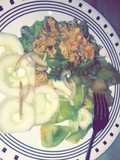Ensalada de brócoli con atún