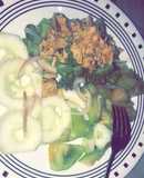 Ensalada de brócoli con atún