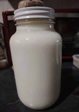 Una foto de Yogurt casero 🐮🐮🐮
