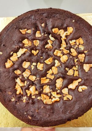 A picture of Eggless Gluten Free Chocolate Cake.