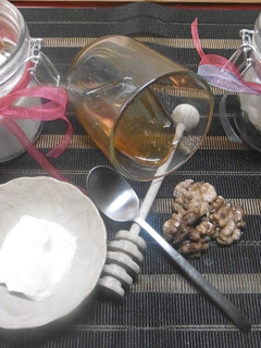 A picture of Yogurt, Honey & Walnut dessert.