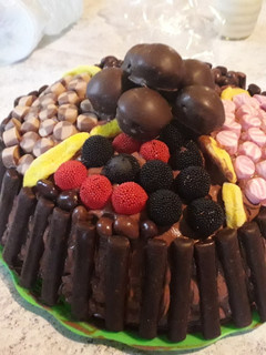 Una foto de Torta de cumpleaños a mi modo