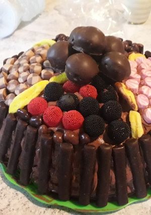 Una foto de Torta de cumpleaños a mi modo