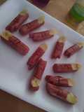 Dedos de salchichas para Halloween