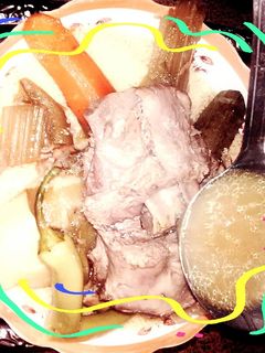صورة لوصفة كسكس بالخضرة والخرشف