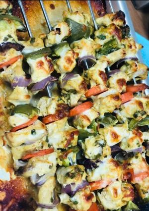 A picture of Creamy Chicken Cheese Malai.