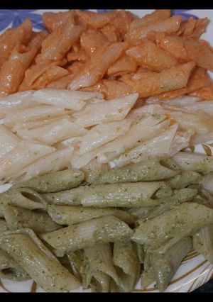 A picture of Tricolour Pasta.