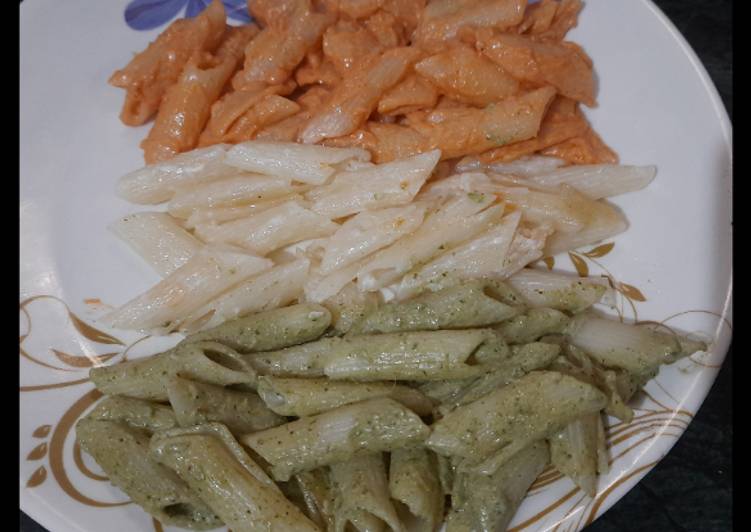 Recipe of Homemade Tricolour Pasta