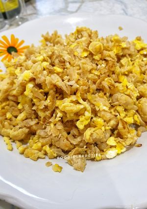 Foto resep Lobak Asin cah Telur / Cai Po Neng / Tjai Poh Neng