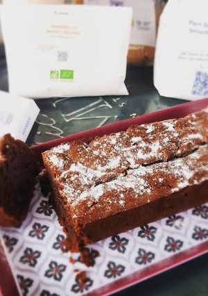 Une photo de °Fondant au chocolat et à la poudre d'amande°