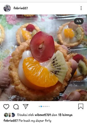 Foto resep Pie buah ala dapur Firly