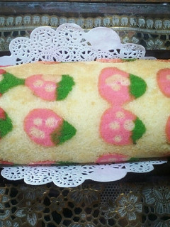 Foto resep Roll cake strawberry