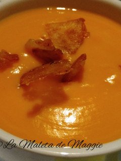 Una foto de Crema de boniato