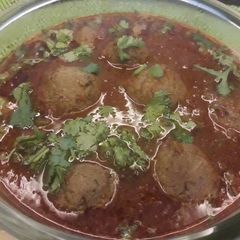 Kathal ke kofte jackfruit A picture of Kathal ke kofte jackfruit.