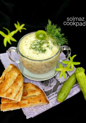 عکسی از دستور سوپ کدو solmaz