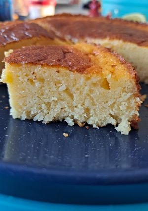 Une photo de Gâteau aux amandes express