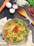 Orak Arik Sayur (Mixed Vegetables Egg Stir Fry)