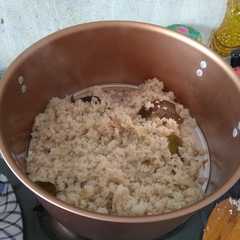 A picture of Nasi Uduk Abang Gerobakan.