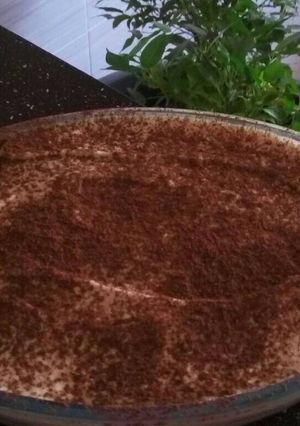 Una foto de Tiramisú fácil