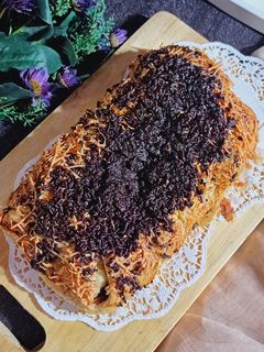 Foto resep Strudel pisang coklat keju