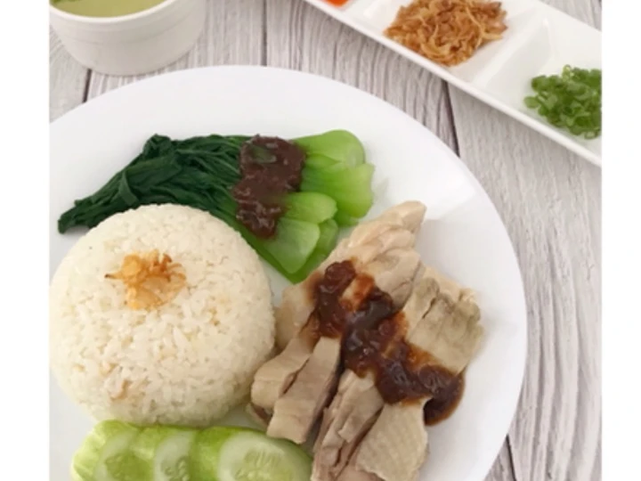 Langkah Gampang Menyiapkan Resep 168. Chicken rice (hainan chicken rice) 🍗 yang Bikin Ngiler Anti Ribet, Mantap Sekali