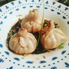 Una foto de Gyozas