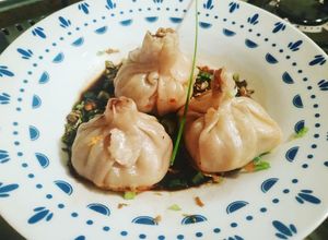 Una foto de Gyozas