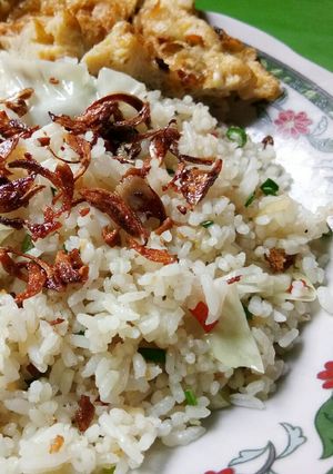 Foto resep Nasi Goreng Putih (Nasi Goreng Anak Kos)