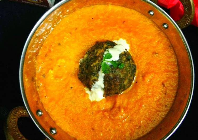 One Simple Word To Spinach Cheese Kofta Curry