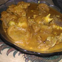 A picture of Hyderabadi mutton masala.