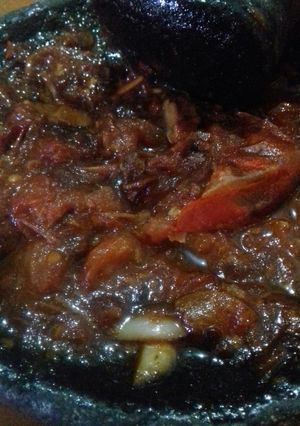 Foto resep Sambal terasi#mingguku#BikinRamadanBerkesan#
