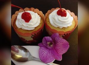 Foto resep Sweet Cherry Cupcakes